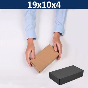 Caja Carton Autoarmable Microcorrugado 19x10x4