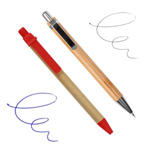 Set Portaminas Bamboo y Bolígrafo Ecológico B93