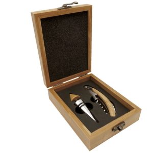Set de Vino Bamboo W0