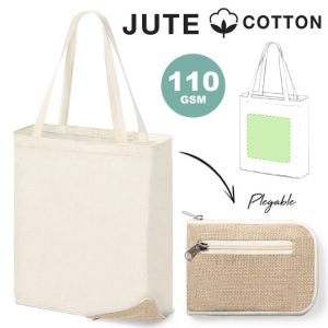 Bolsa Plegable Dylan 39 cm x 34.5 cm x 10 cm