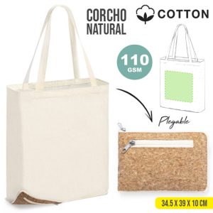 Bolsa Plegable Charel 39 cm x 34.5 cm x 10 cm